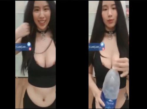 Inihayag ni Linh Miu ang kanyang mga utong sa panahon ng pagsasanay